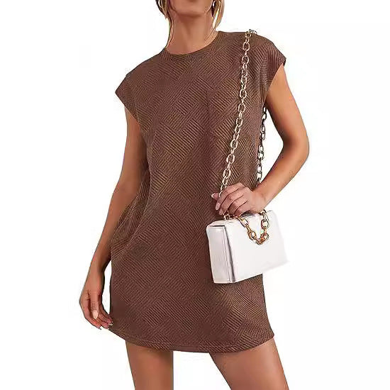 Casual dress for women with a modern graphic pattern Lune London
