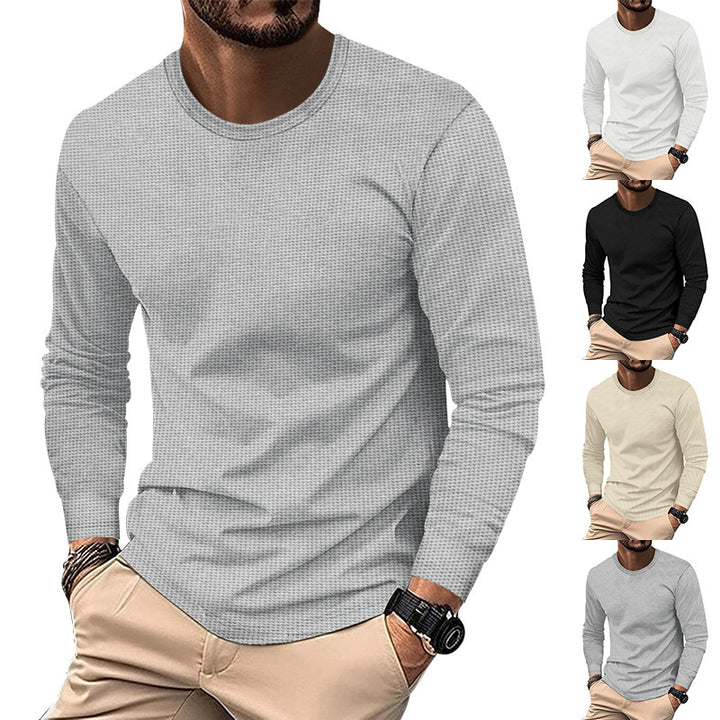 Men's long sleeve shirt with structured design Lune London