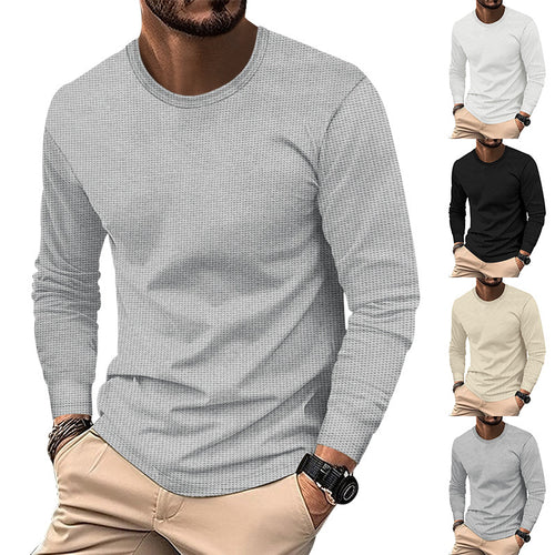 Men's long sleeve shirt with structured design Lune London