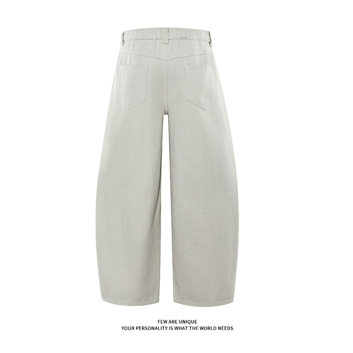 Women High Waist Wide Cut Pants with Chic and Stylish Accessory