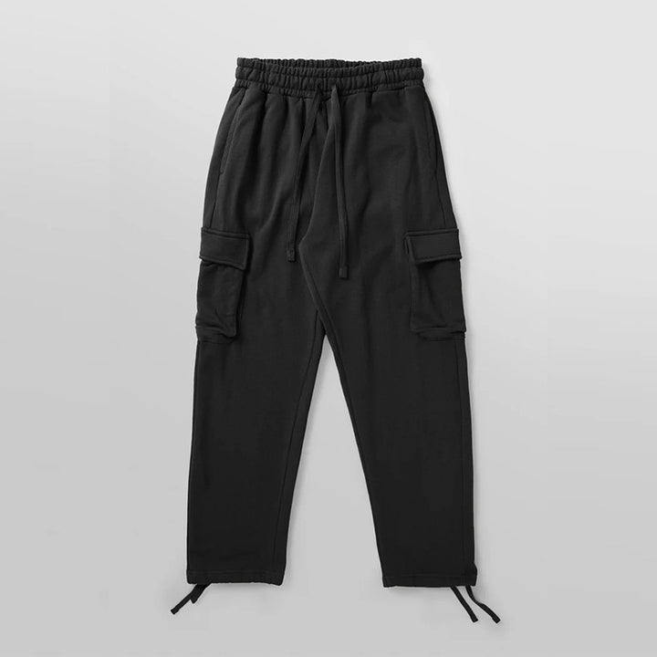 Men's cargo pants with elastic waistband and functional pockets Lune London