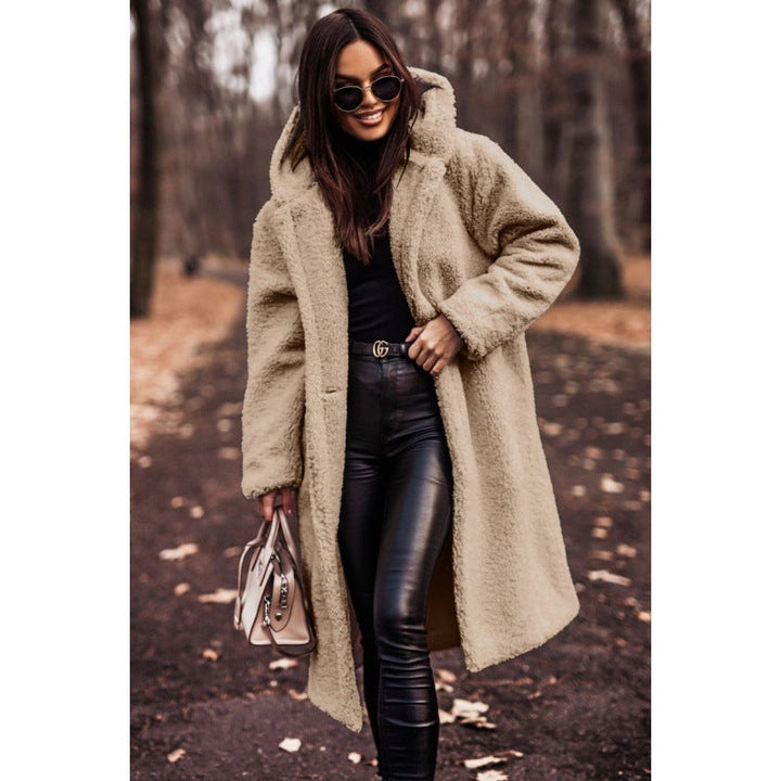Women Cozy Teddy Coat Lune London