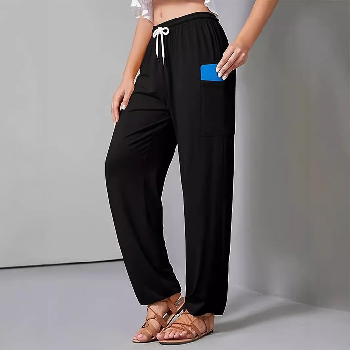 Women Lounge Pants with Drawstring Chic and Stylish Casual Fit