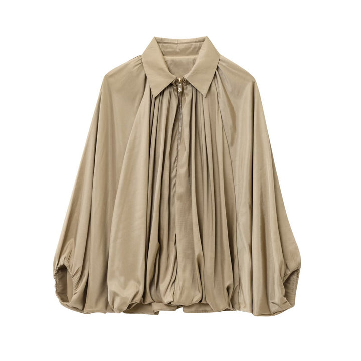 Elegant blouse for women with gathers and relaxed fit Lune London