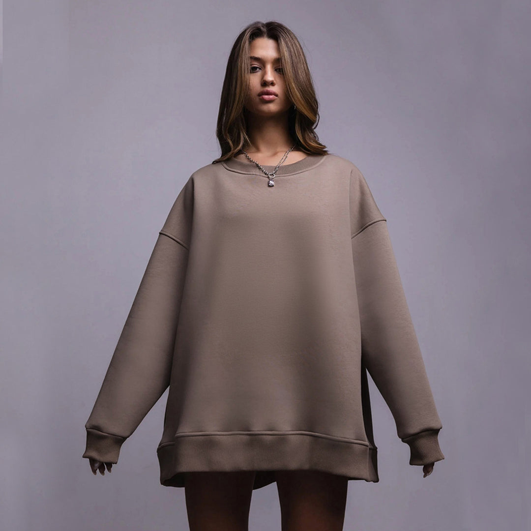 Ladies Oversized Chic Sweatshirt and Style