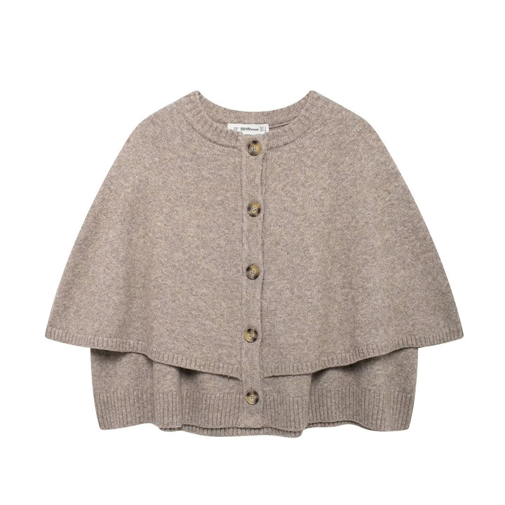 Lune London women's knitted poncho