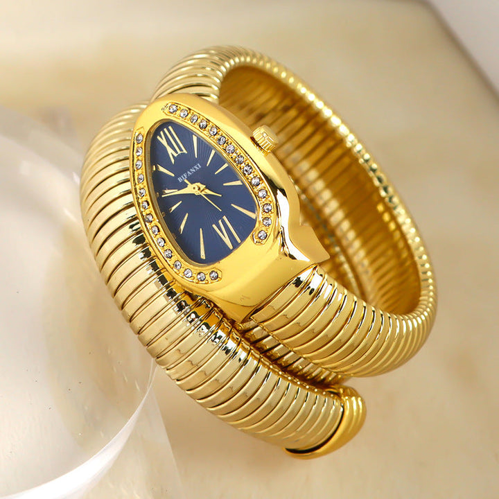 Lune London | Snake Watch with Quartz Movement and Personal Bracelet