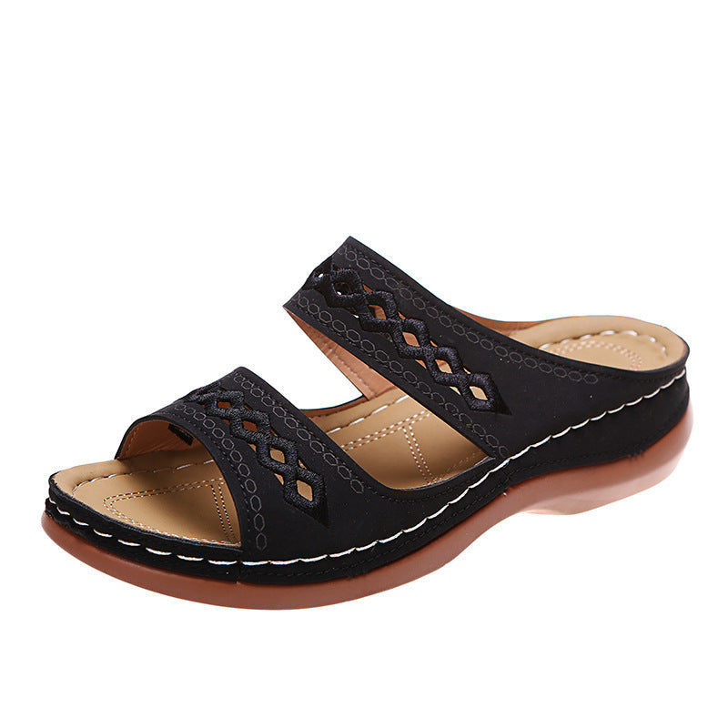 Lune London Decorative Slip-On Sandals for Women