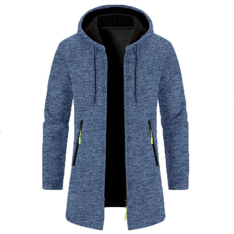 Casual hooded jacket for men with ergonomic cut and practical zippered pockets Lune London