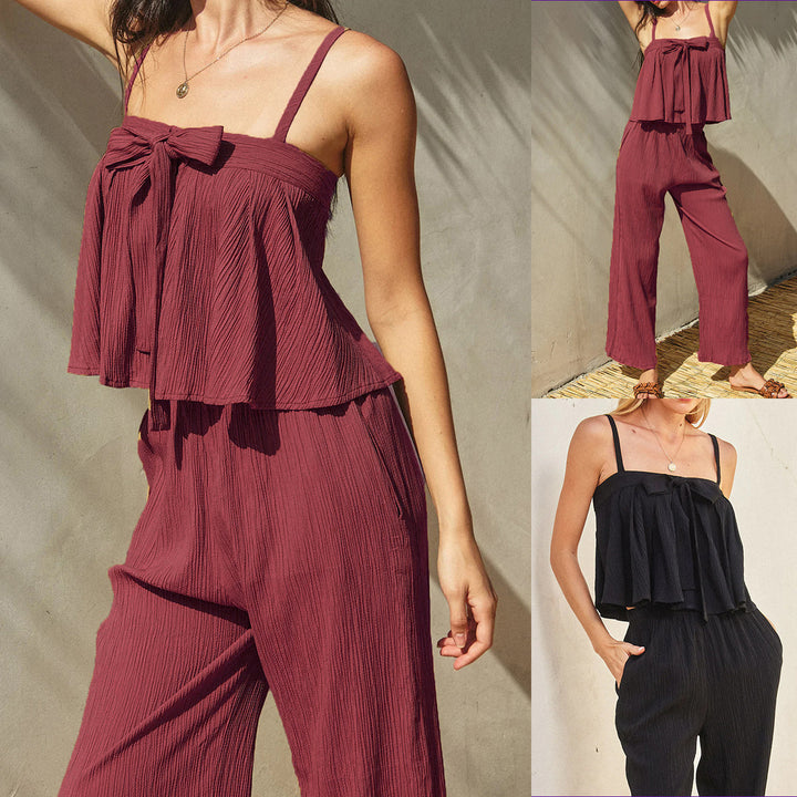Frilled short top for women Chic and Style