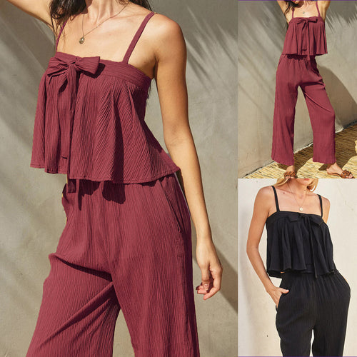 Frilled short top for women Chic and Style