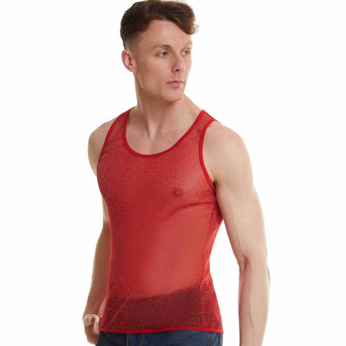 Men's Sporty Mesh Tank Top Lune London