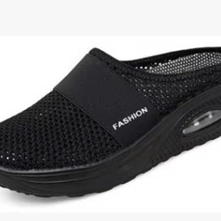 Ladies comfortable and stylish clogs with air cushioning Lune London