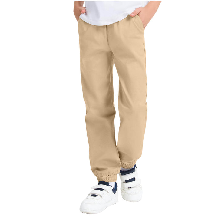 Leisure pants for boys with elastic waistband and side pockets Lune London