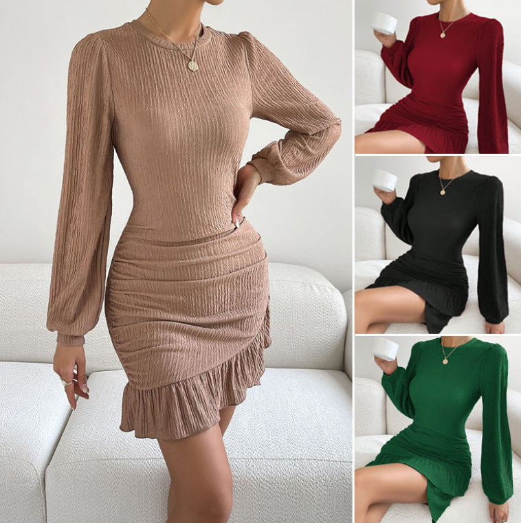 Ladies Elegant Refined Mini Dress Lune London