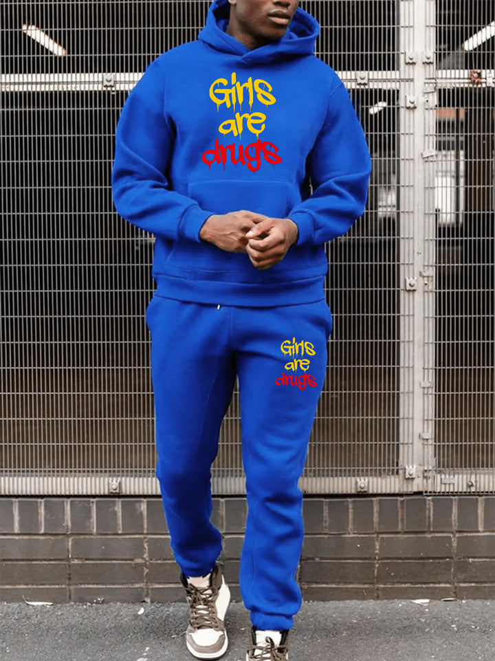 Hoodie and jogger set for women with notable inscription Lune London