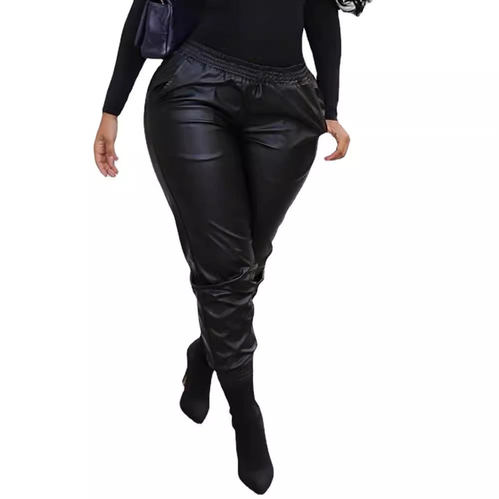 Lune London women's sporty lounge pants with gathers