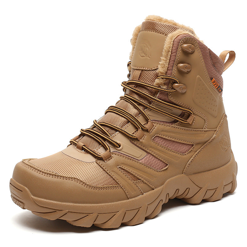 Women's winter trekking boots with insulated lining and non-slip sole Lune London