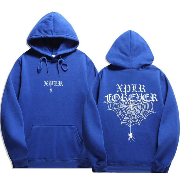Women’s hoodie with cool graphic prints and kangaroo pocket Chic & Stil