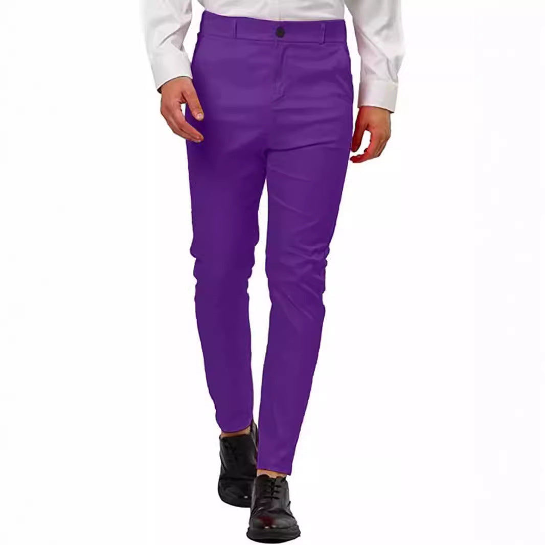 Lune London Modern Design Slim-Fit Elegant Pants for Men