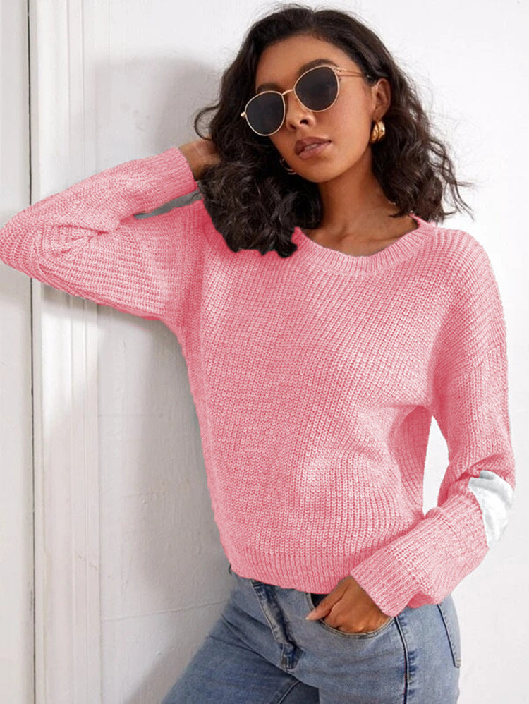 Knit sweater for women with a trendy cut Lune London