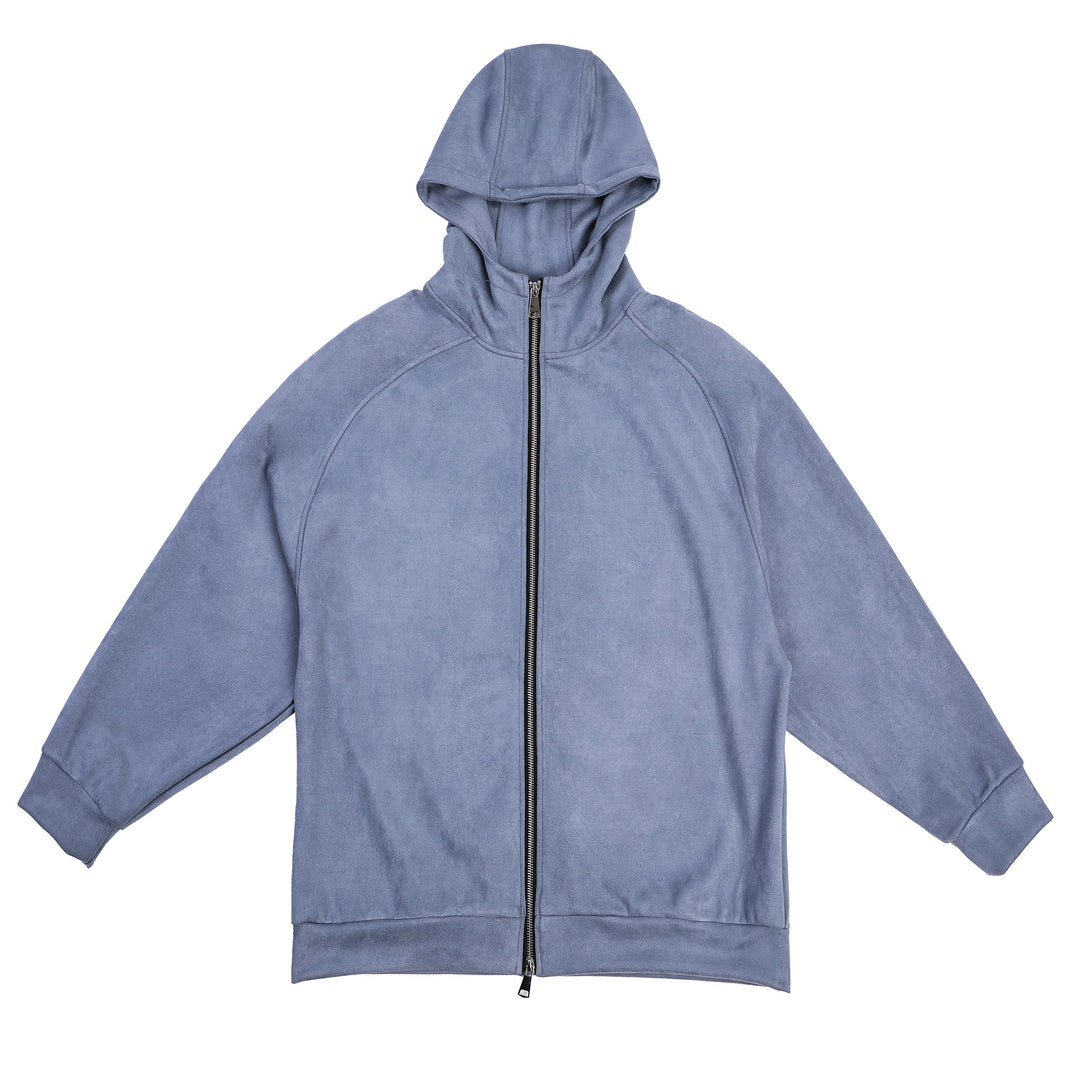 Ladies Fleece Hoodie with a practical zipper on the front and a comfortable fit Lune London