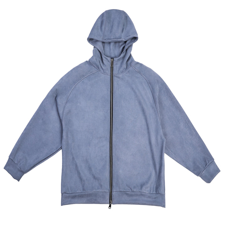 Ladies Fleece Hoodie with a practical zipper on the front and a comfortable fit Lune London