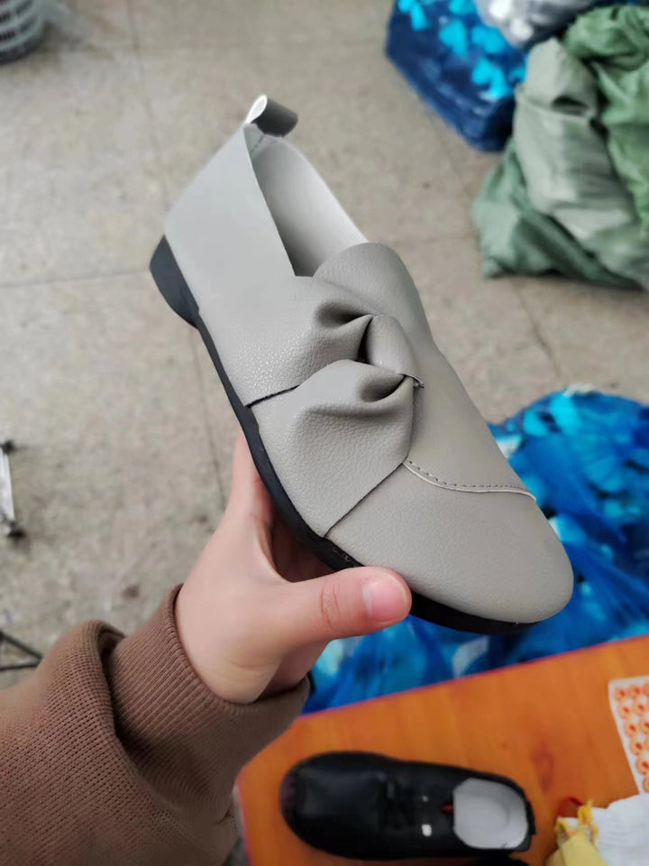 Women Chic Slippers with Bow Detail Lune London