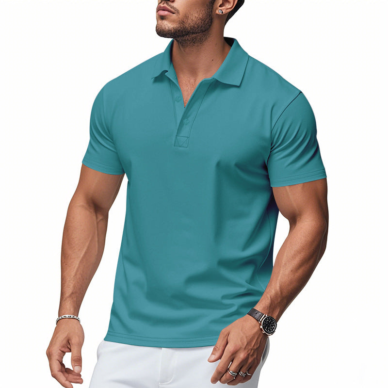 Men's polo shirt with modern quick-drying fabric and stylish fit Lune London