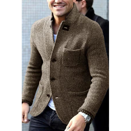 Chic casual knit jacket for men Lune London