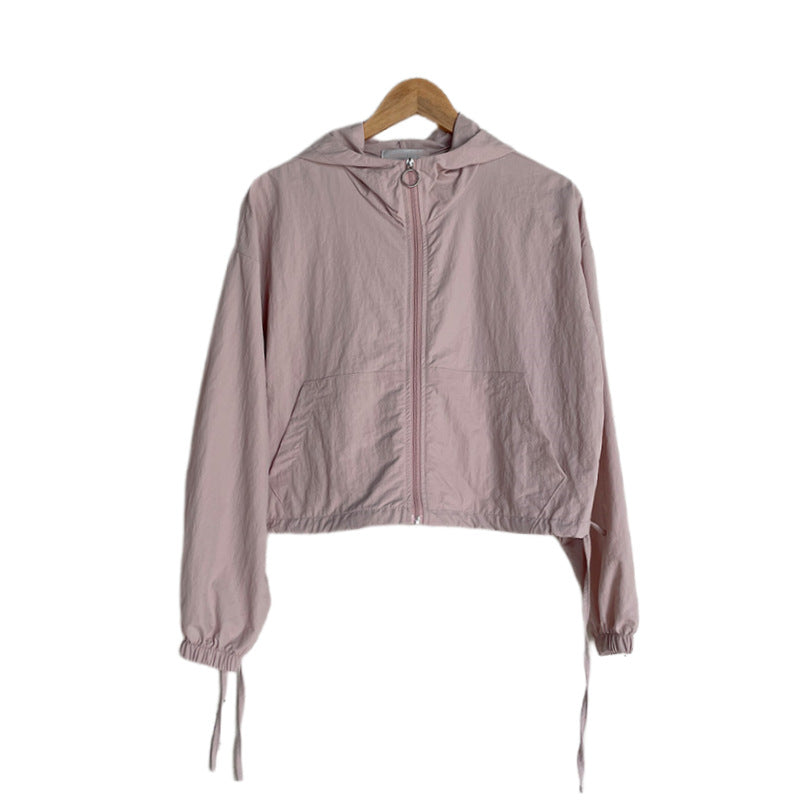 Veste extérieure légère et respirante pour femmes avec cordon de serrage Chic & Stil