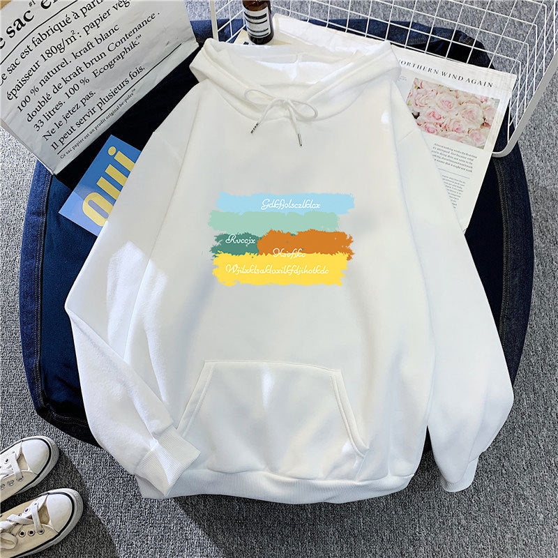 Women's casual hoodie with creative graphic design Chic & Stil