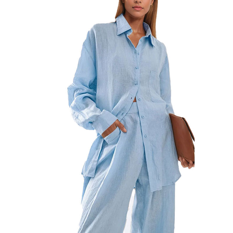 Haut d'été décontracté pour femmes avec des manches larges et des poches Chic & Stil