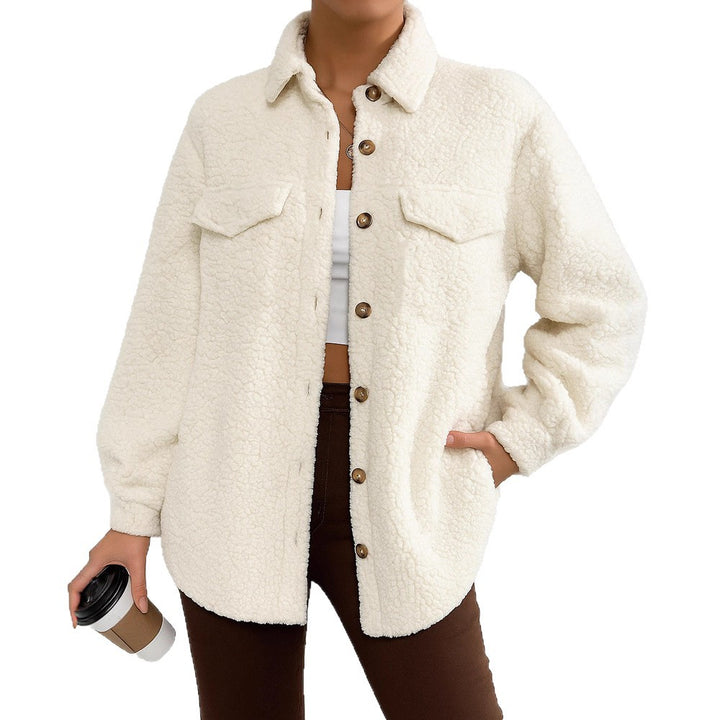 Ladies Fleece Shirt Jacket Lune London