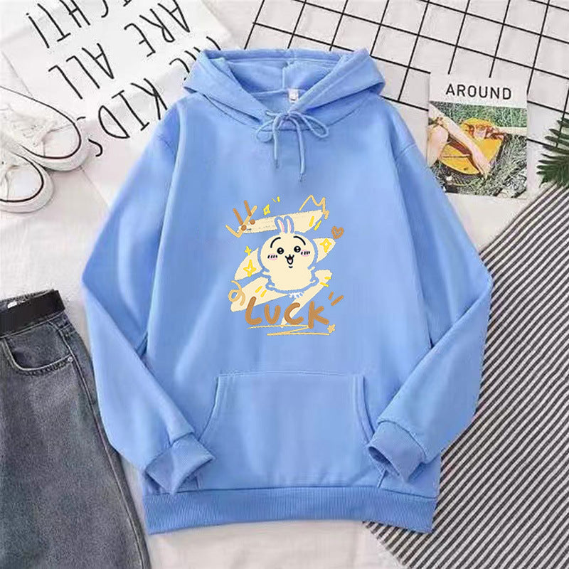 Women's hoodie with funny rabbit design Chic & Stil