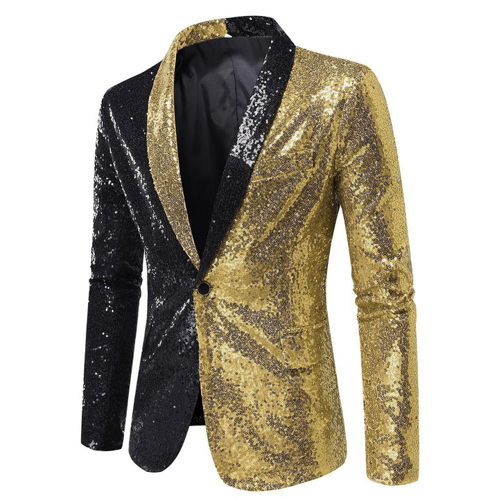 Shimmering jacket for men with modern cut and sparkling accents Lune London