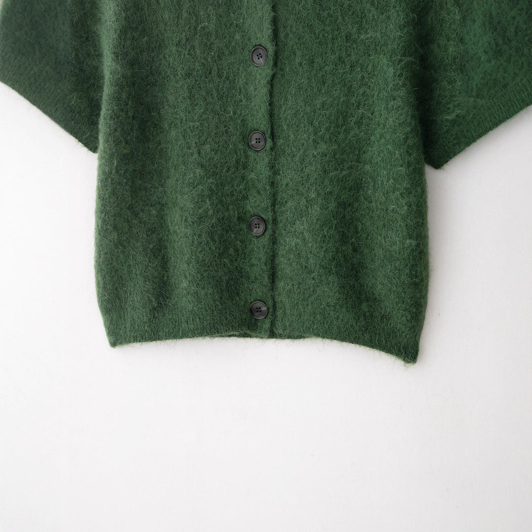 Ladies light short sleeve knitted jacket Lune London