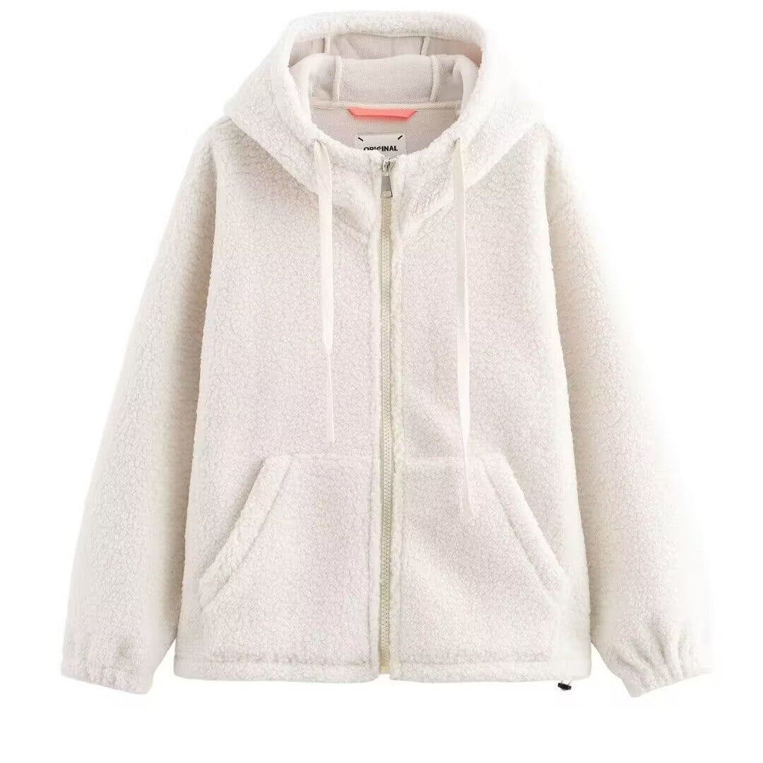 Veste en polaire douillette pour femmes avec col montant Chic & Stil