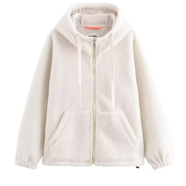 Veste en polaire douillette pour femmes avec col montant Chic & Stil