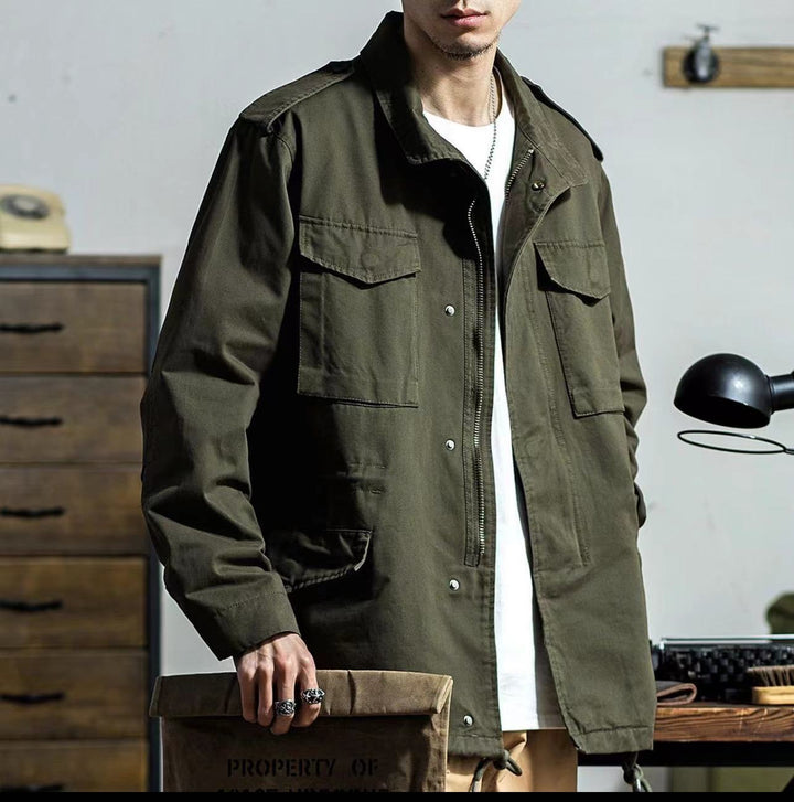 Lune London military style utility jacket for women