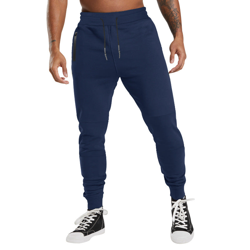 Sporty lifestyle jogger pants for men with elastic waistband and practical pockets Lune London