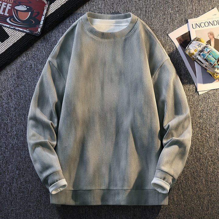 Women’s sweatshirt with ribbed texture and comfortable fit Lune London