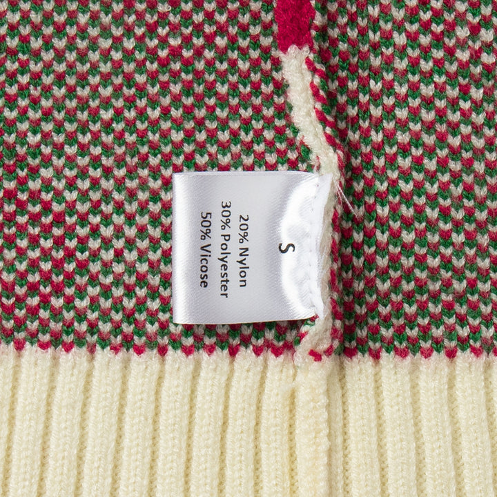 Pull en tricot à motifs pour femmes avec design fruité et coupe décontractée Chic & Stil