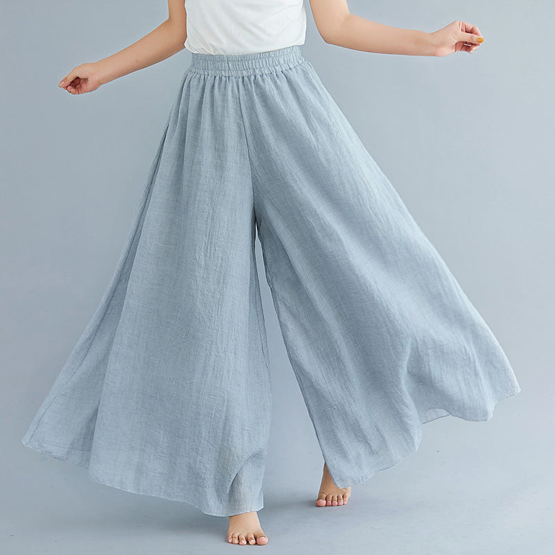 Women Wide Light Chic Pants