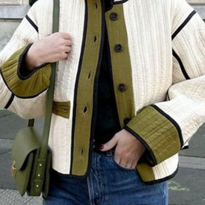 Ladies trendy quilted jacket Lune London