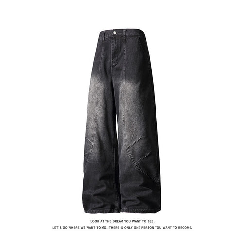 Ladies wide cut jeans and denim with innovative design Lune London
