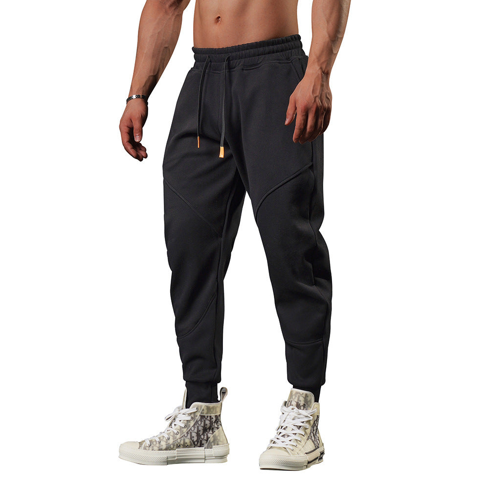 Men's sporty jogger pants with ergonomic cut and stylish accents Lune London