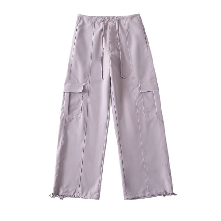 Comfortable cargo pants for women with adjustable waist and functional pockets Lune London