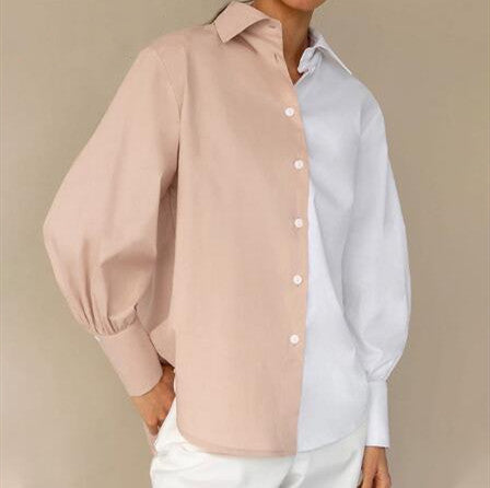 Ladies Button Blouse Stylish Lune London