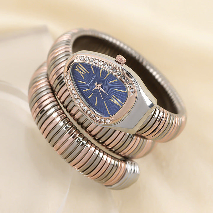 Lune London | Snake Watch with Quartz Movement and Personal Bracelet